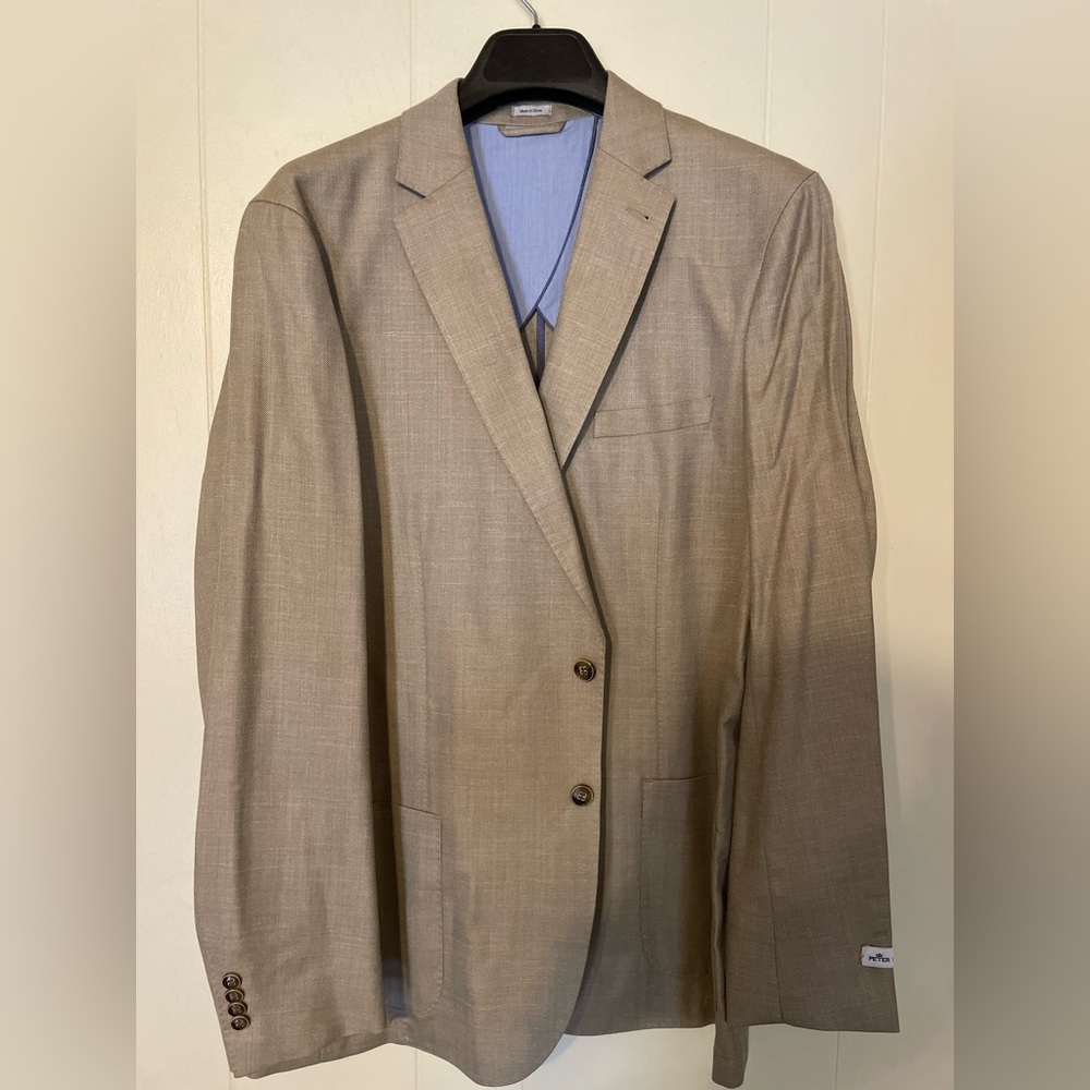 PETER MILLAR CROWN SOFT ST. GEORGE GLEN PLAID SPORTSCOAT